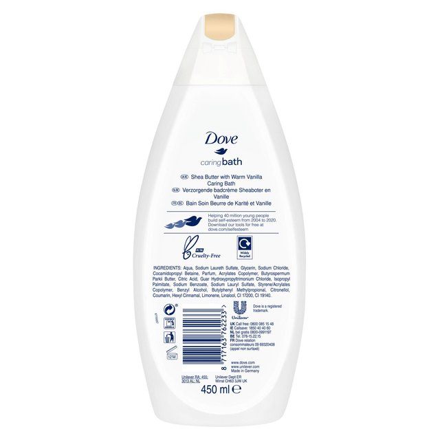 Dove Shea Butter Bath Cream   450ml GOODS M&S   