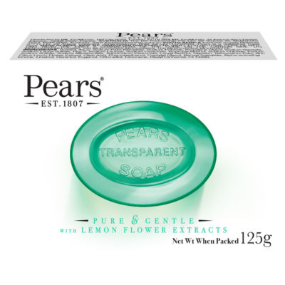 ASDA Pears Transparent Soap Bar with Lemon Flower Extracts 125g - اشترِ عبر الإنترنت من McGrocer