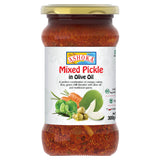 Ashoka mixed pickle in olive oil 300g, imported from the UK