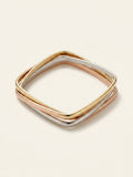 Cartier Trinity bracelet 18ct tri-colour gold, UK version