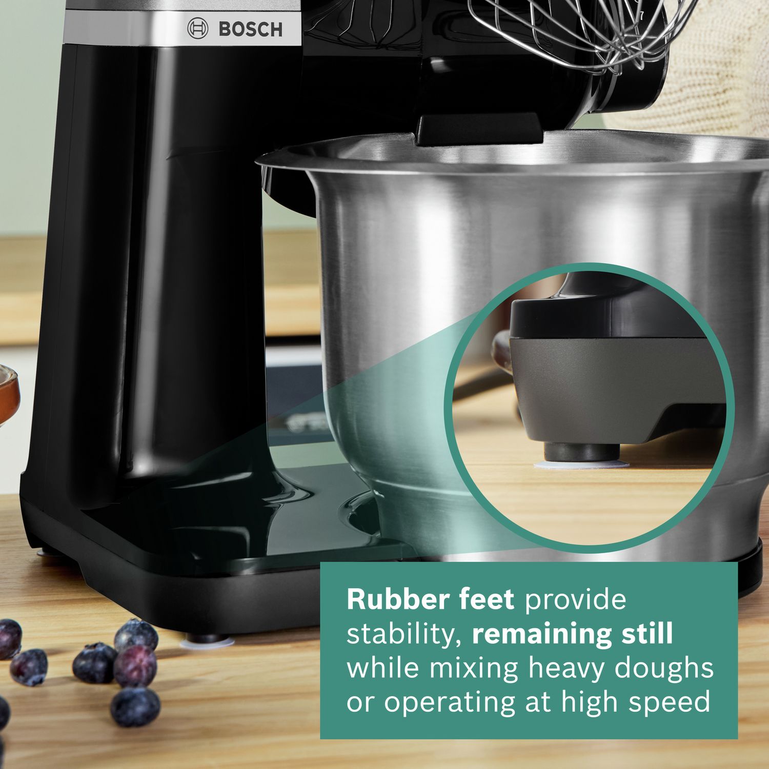 Bosch stand mixer 7-in-1 black - British product