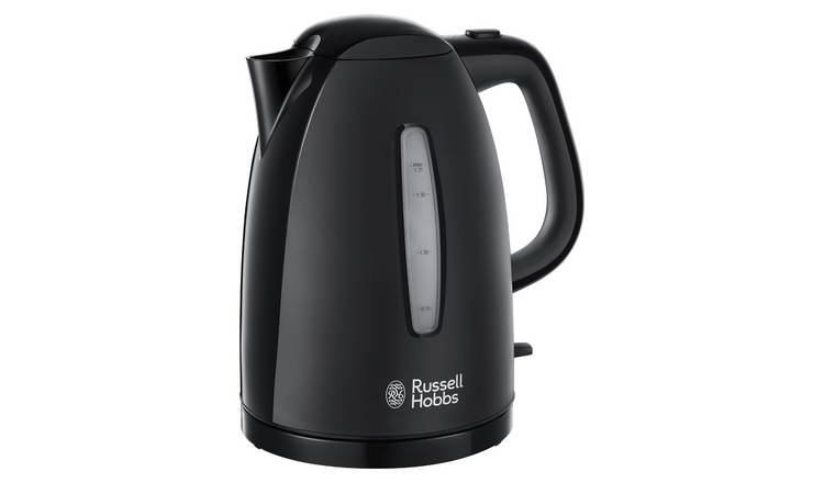 Russell Hobbs Textures Black Plastic Kettle 21271