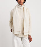 Eleventy wool-cashmere scarf (British brand)
