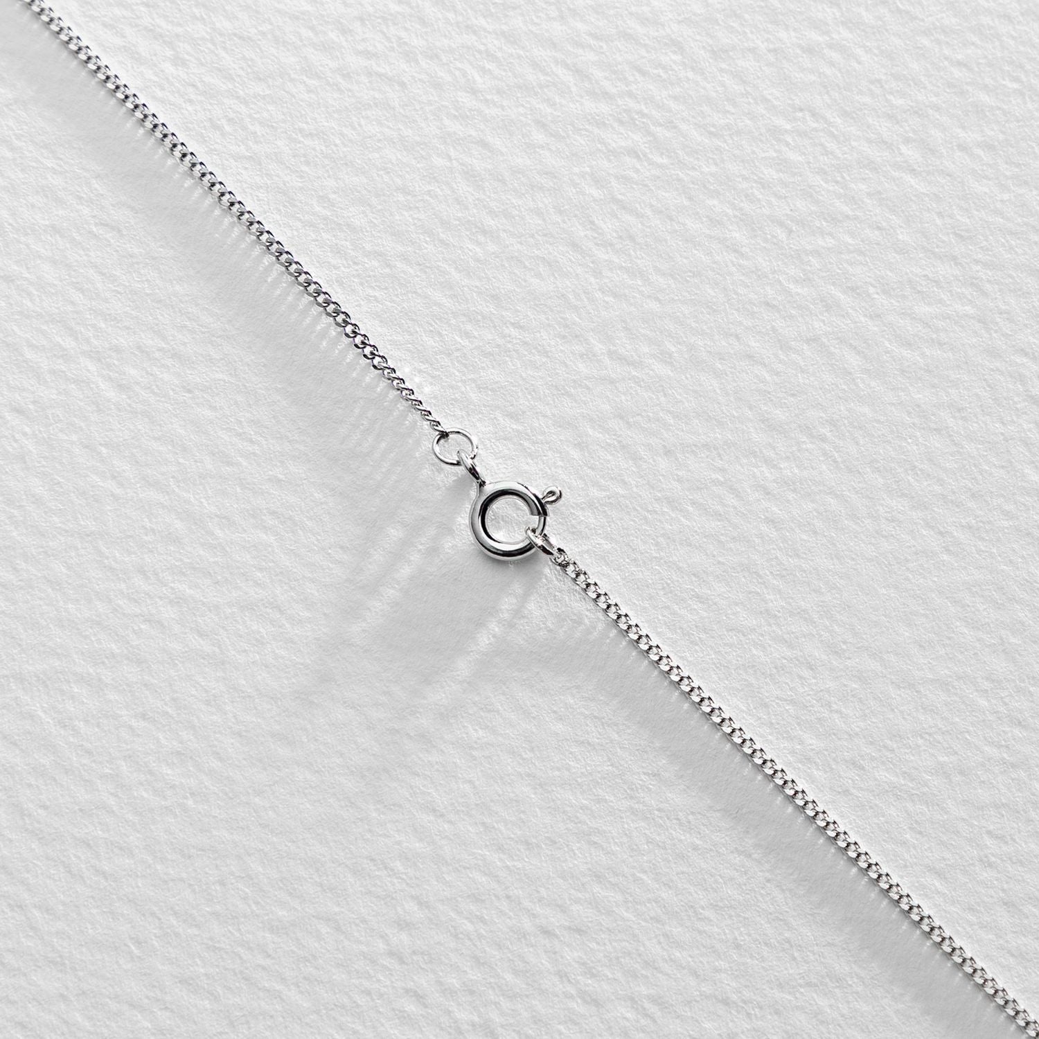 Revere silver cubic zirconia cross pendant necklace - British product