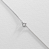 Revere silver cubic zirconia cross pendant necklace - British product