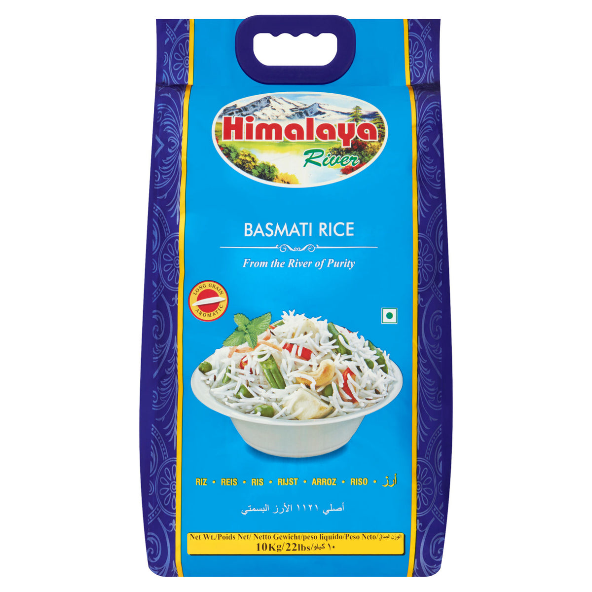 Himalaya River Basmati Rice 10kg, UK version