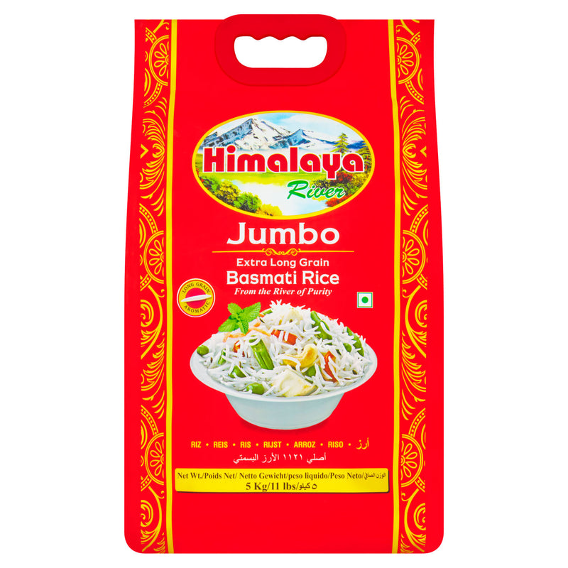 Himalaya River basmati rice extra long grain 5kg - British product