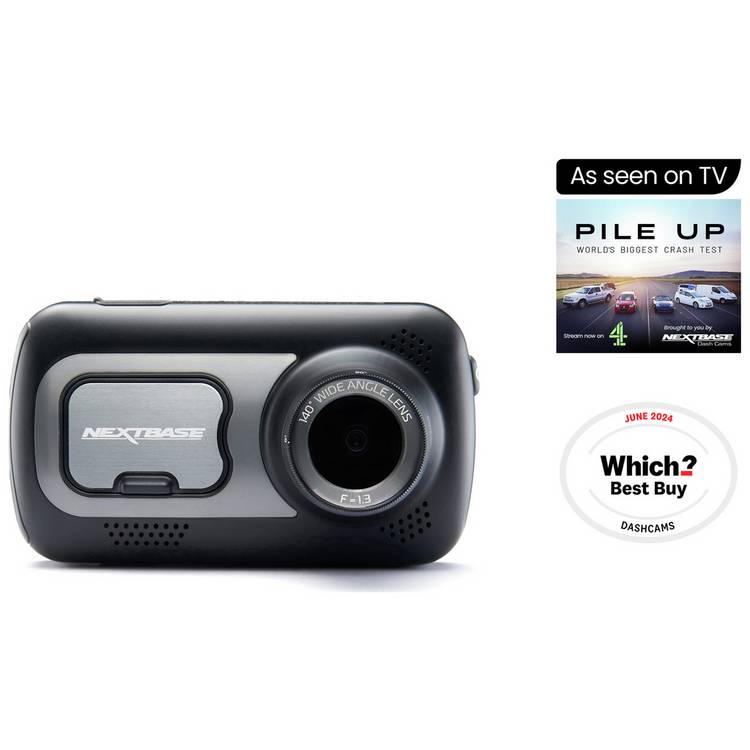 Nextbase 522GW dash cam with Alexa, imported from the UK