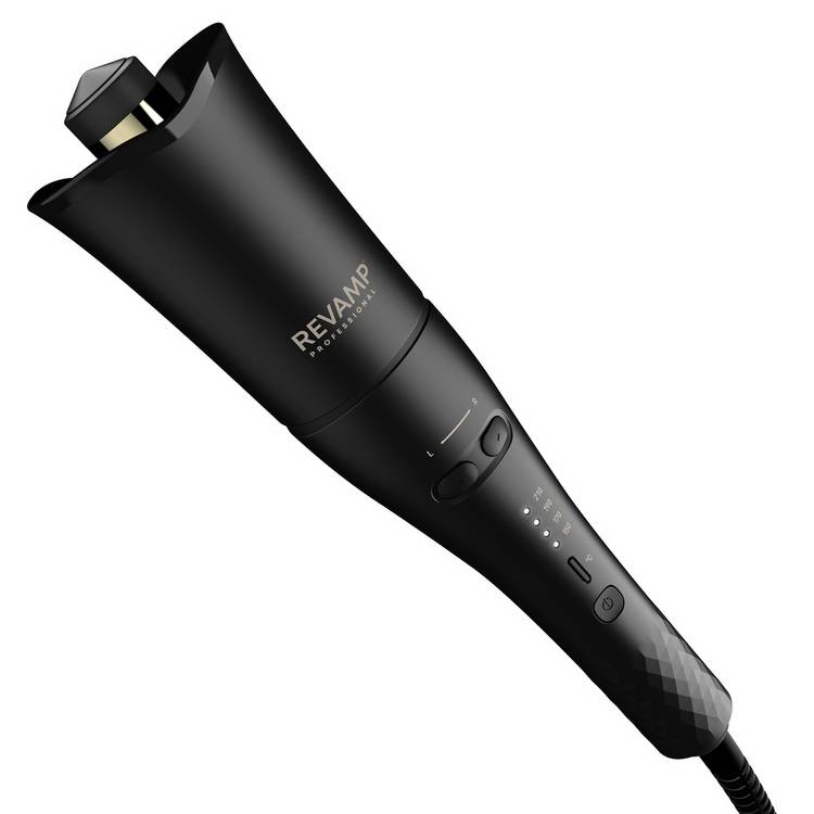 Revamp auto-rotate ceramic curler, UK version