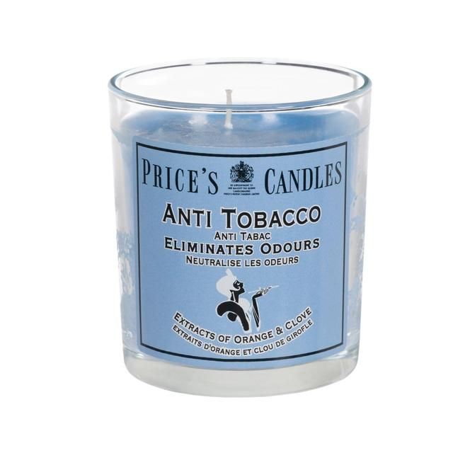 Price's Candles Anti Tobacco Odour Eliminating Jar General Household M&S   