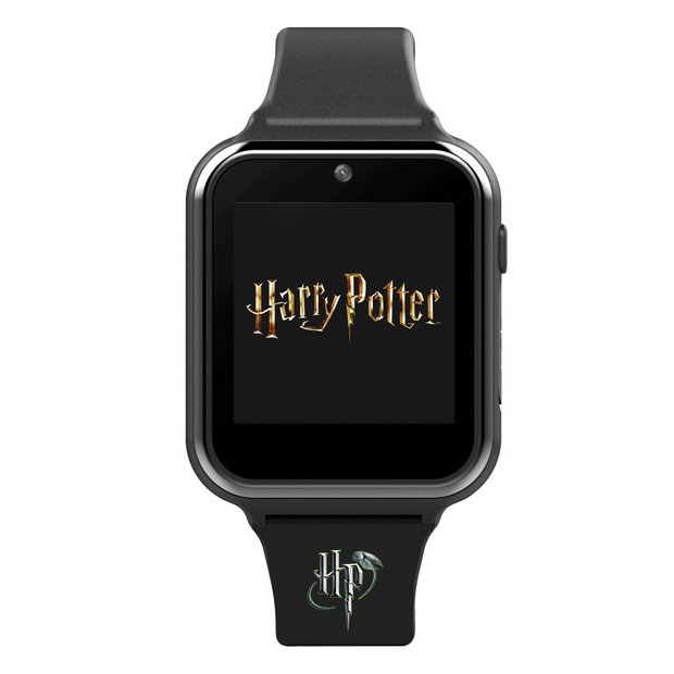 Harry Potter kids black interactive watch with silicone strap (British brand)