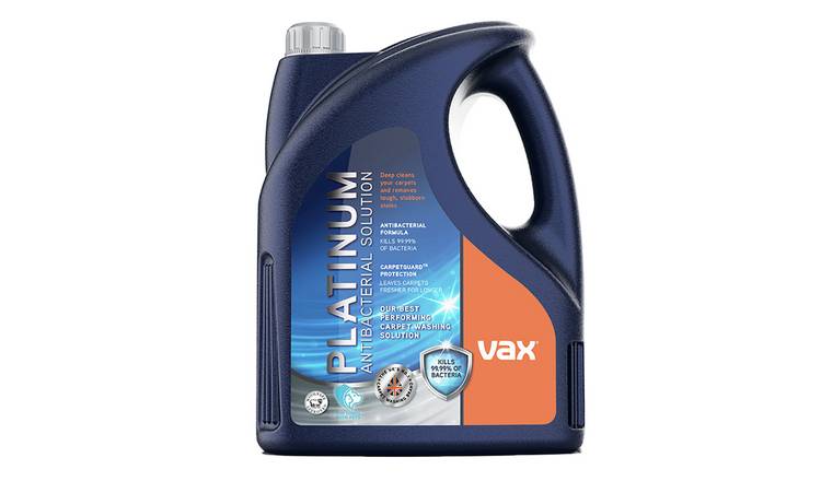 Vax Platinum 4L Antibacterial Carpet Cleaning Solution GOODS Argos