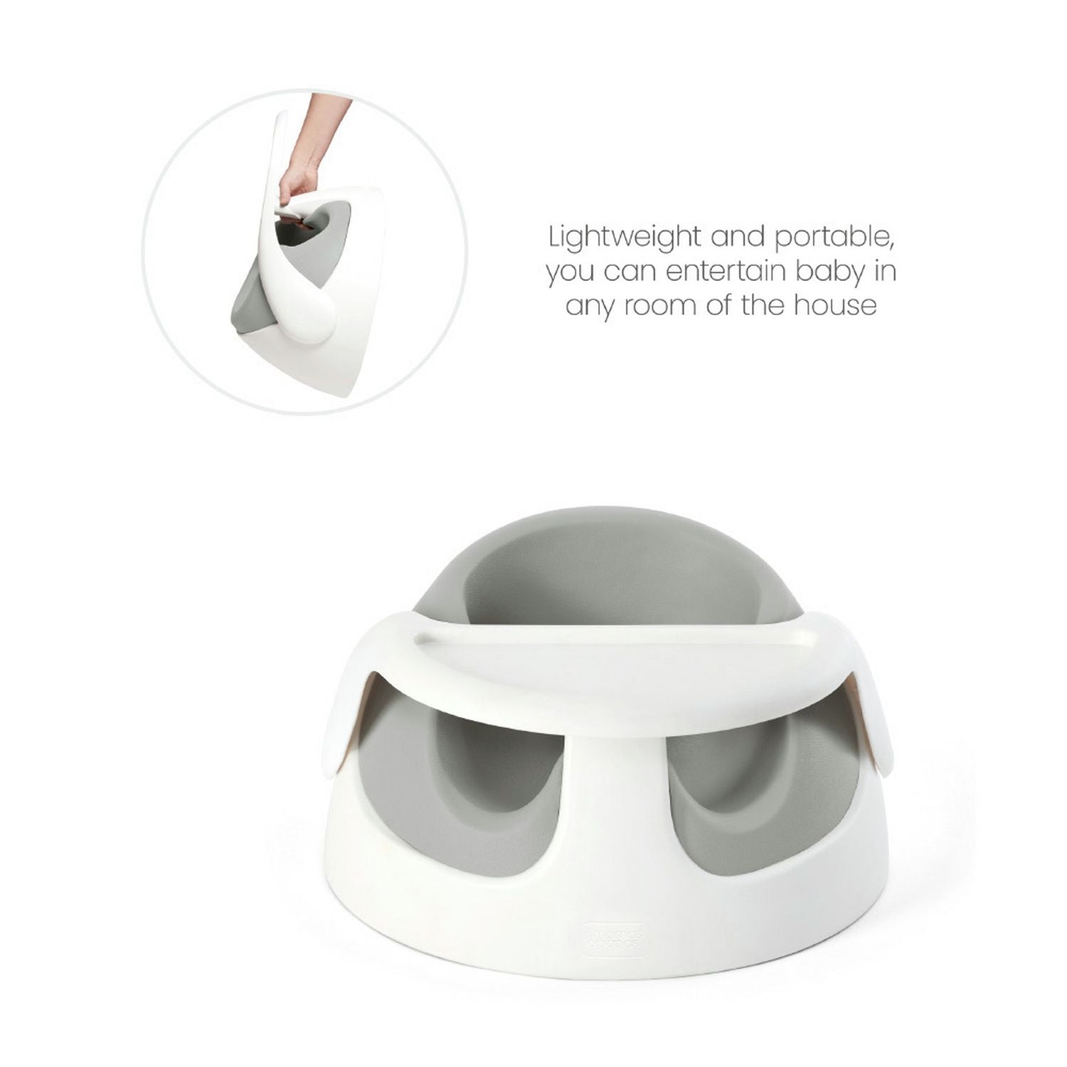 Mamas & Papas baby floor seat grey - British product