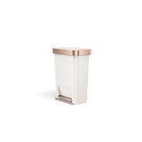 Simplehuman pedal bin cream 45 litre, imported from the UK