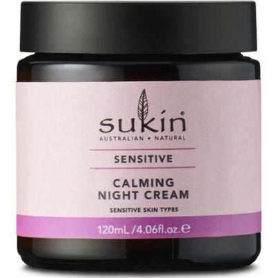 Superdrug Sukin Sensitive Calming Night Cream 120ml- Buy online at McGrocer
