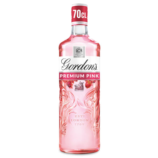 Gordon's Premium Pink Distilled Flavoured Gin 70cl GOODS Sainsburys   