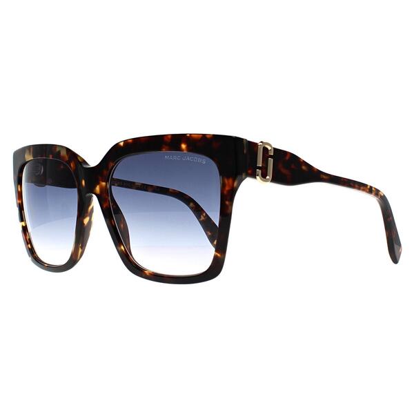 Marc Jacobs sunglasses brown gradient square frame, imported from the UK