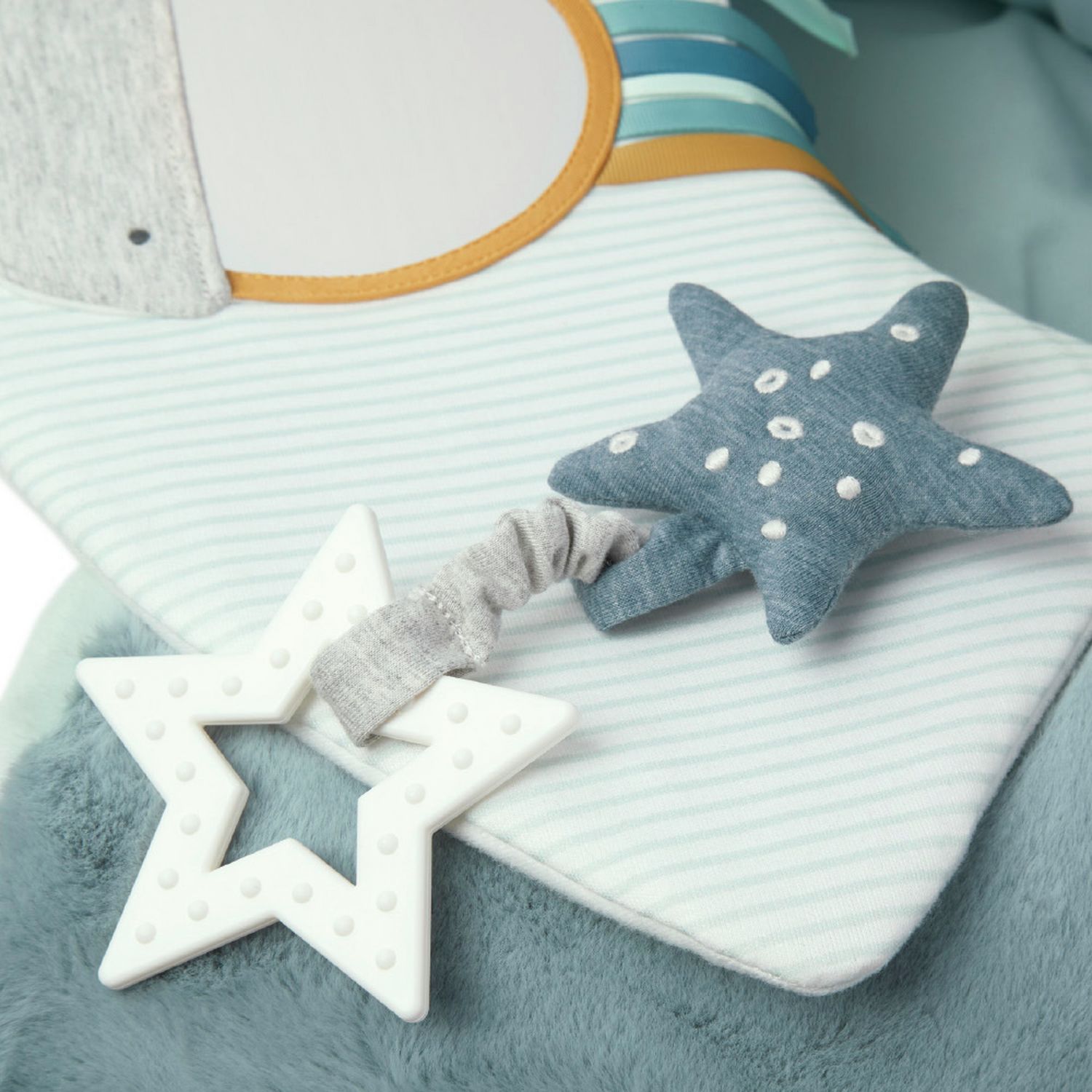 Mamas & Papas inflatable baby seat blue, UK version