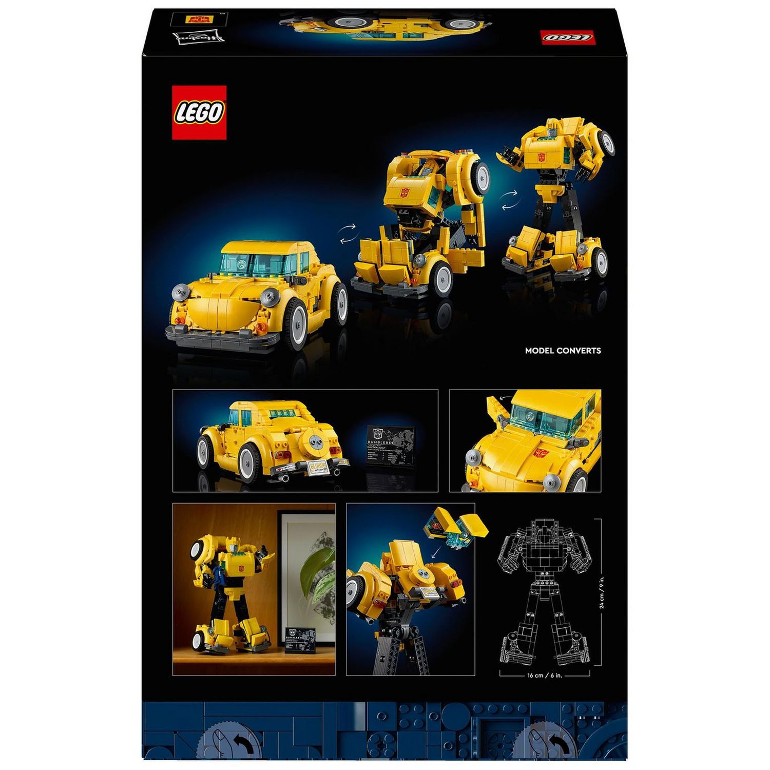 LEGO Transformers Bumblebee building set 950 pieces (British brand)