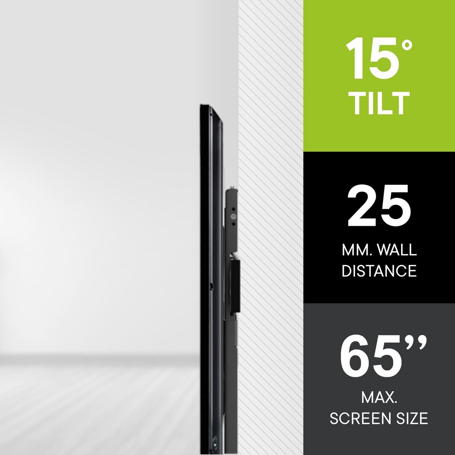 One For All tilt TV wall bracket 32-65 inch, imported from the UK