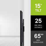 One For All tilt TV wall bracket 32-65 inch, imported from the UK
