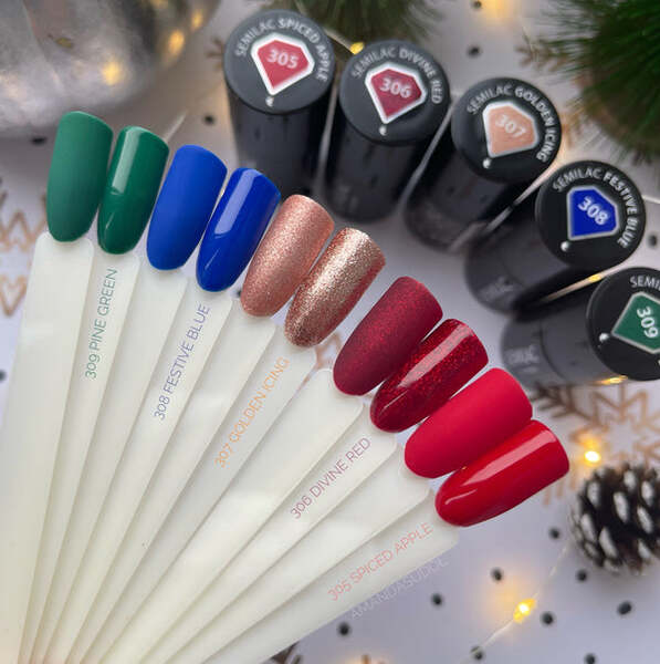 Semilac gel polish 305 spiced apple 7ml (British brand)