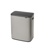 Brabantia touch bin soft grey 60 litre, imported from the UK