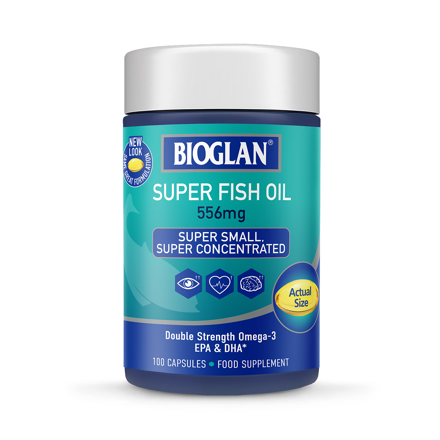 Bioglan Super Fish Oil 100 Capsules - British product