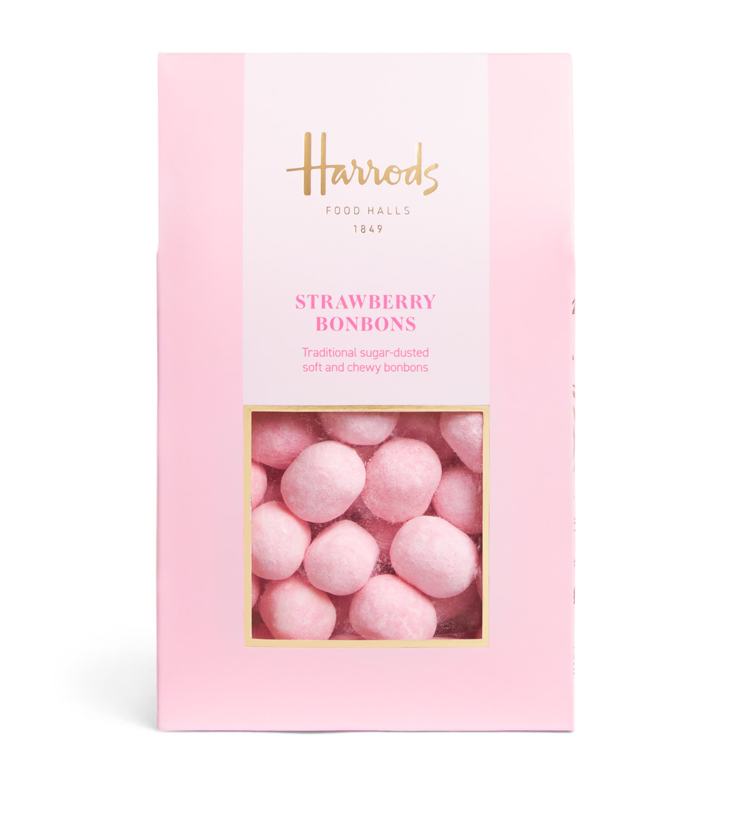 Harrods Strawberry Bonbons 160g, UK version