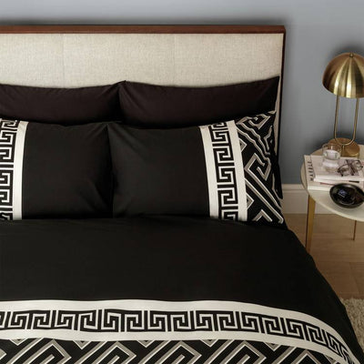 Argos Argos Home Greek Geo Black & Grey Bedding Set - Single- Buy online at McGrocer