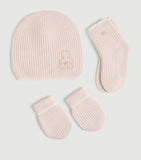 Brunello Cucinelli Kids cashmere beanie mittens socks set - British product