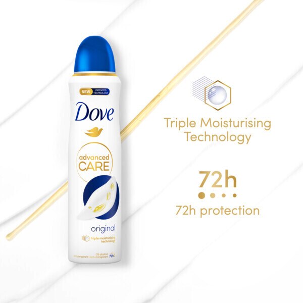 Dove Advanced Antiperspirant Deodorant Original 200ml GOODS Superdrug   