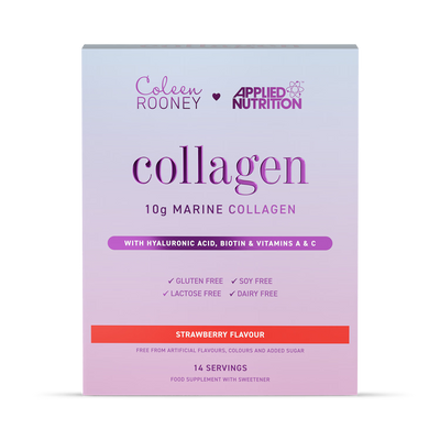 Applied Nutrition Coleen Rooney Marine Kollagen 10 000 mg Jordbærsmak 14 x 12,5 g Poser