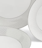 Wedgwood Gio Platinum dinnerware set of 12 pieces (British brand)