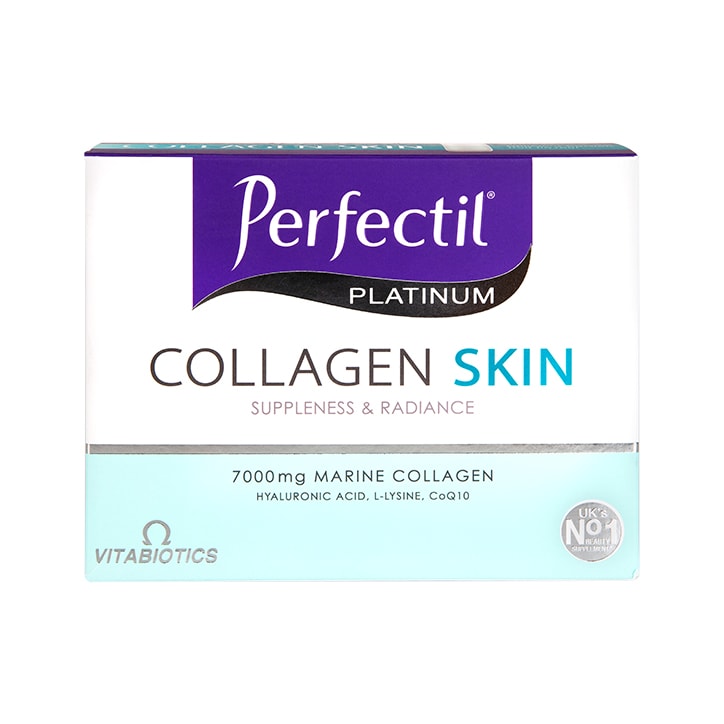 Vitabiotics Perfectil Platinum Collagen Skin Drink 10x50ml Hair, Skin & Nails Vitamins Holland&Barrett   