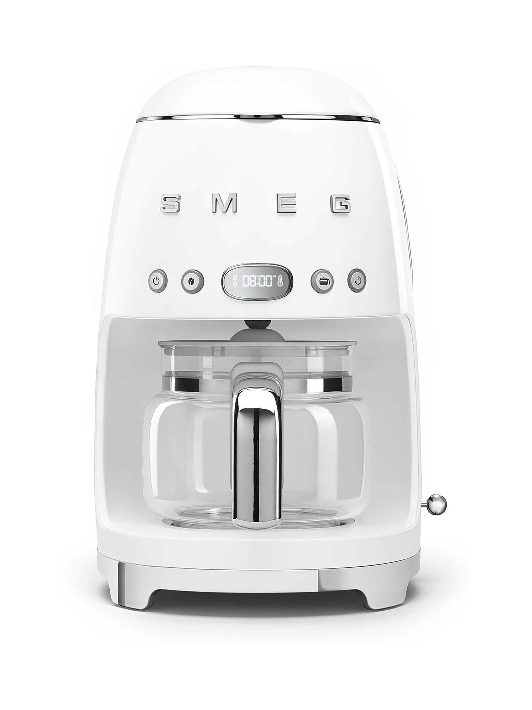 Smeg White Drip Coffee Machine