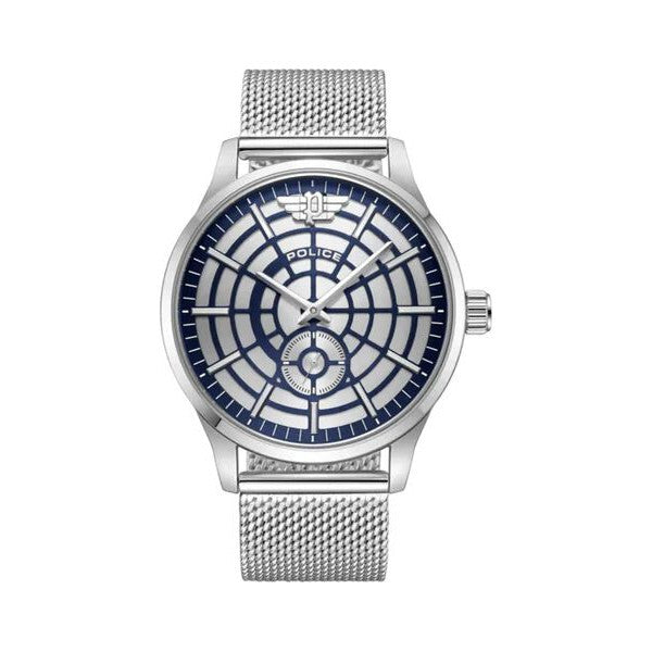 Police Silver Mens Watch (British brand)