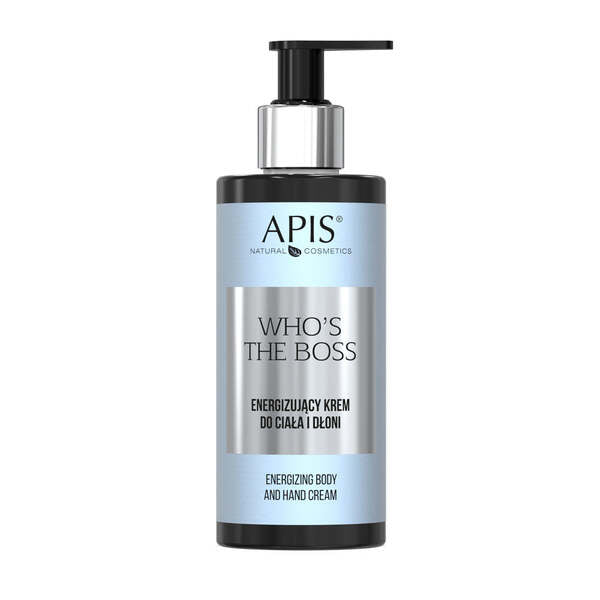 Apis energising hand & body cream 300ml (British brand)