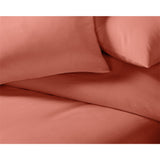 Habitat Polycotton Plain Rust Bedding Set - Double