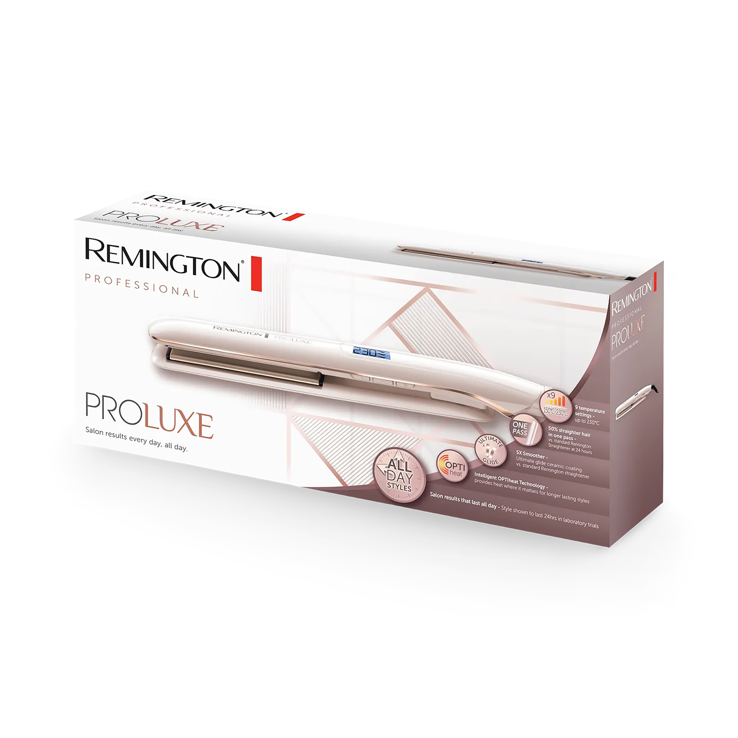 Remington PROluxe straightener S9100, UK version