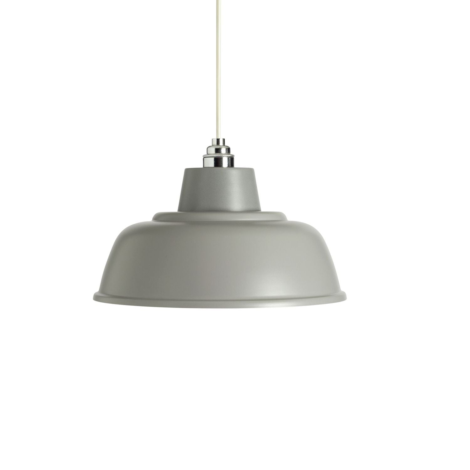 Argos Home grey metal lampshade 30cm, UK version