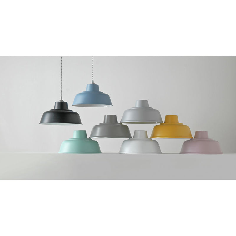 Argos Home grey metal lampshade 30cm, UK version