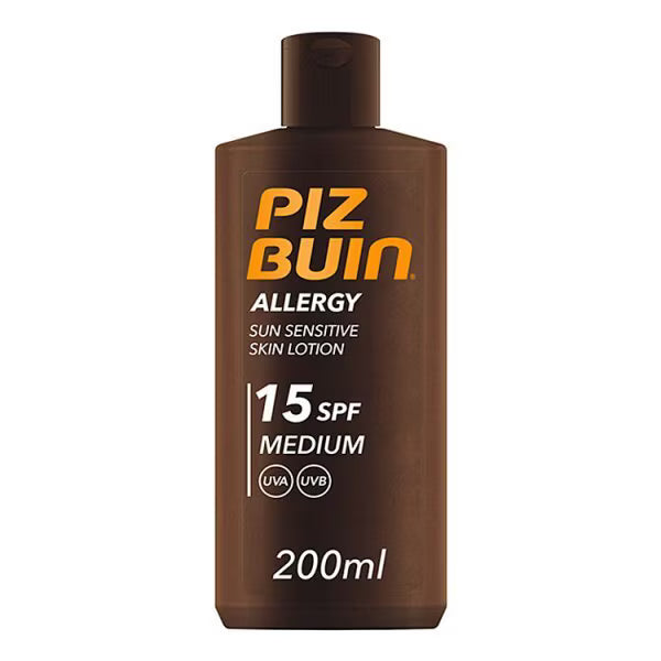 Piz Buin Sun Sensitive Lotion SPF15 200ml, imported from the UK