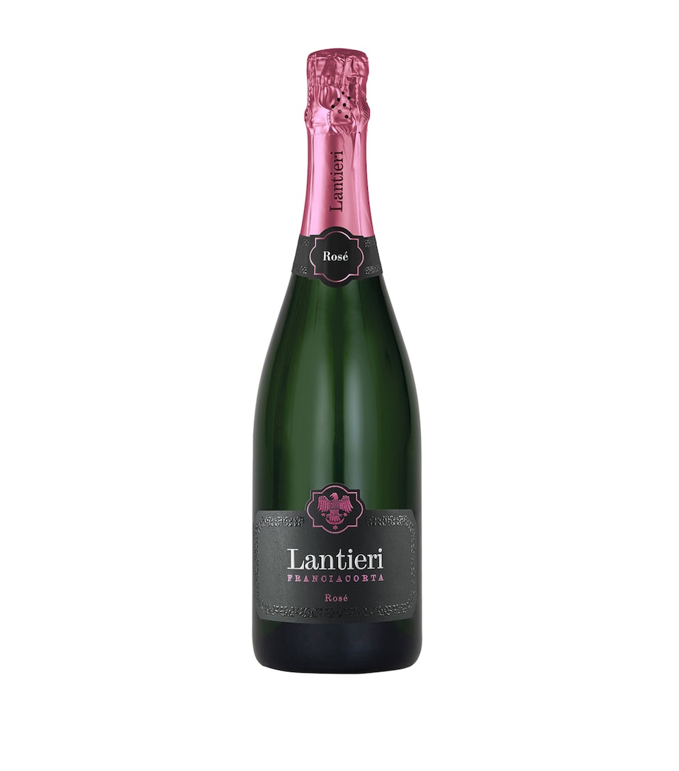 Glitrende champagneflaske juletrepynt