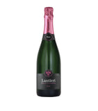 Glitrende champagneflaske juletrepynt