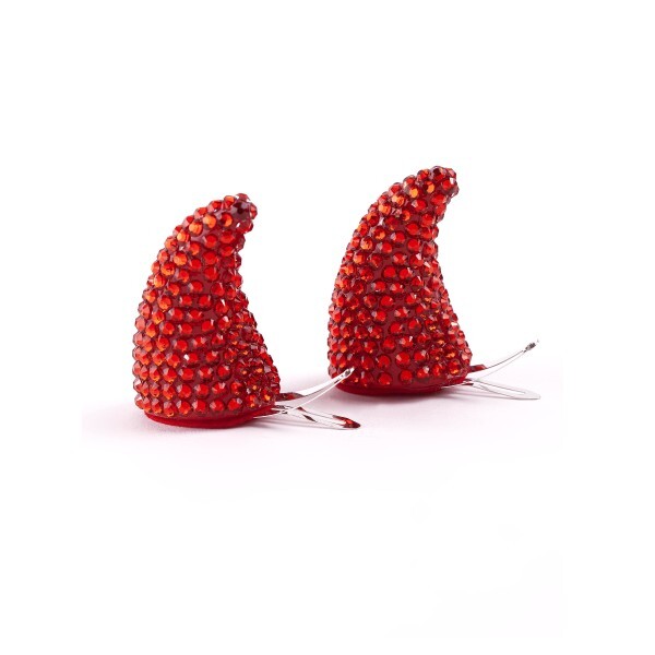 Ann Summers devil horns red diamante, imported from the UK