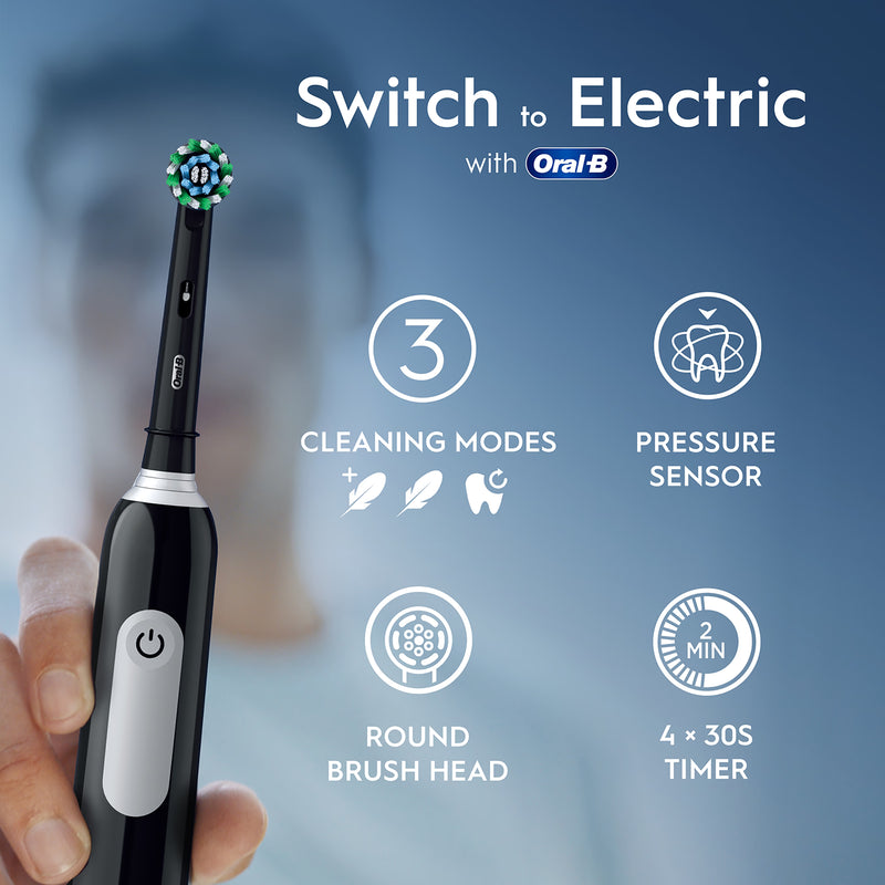 Oral-B Pro Series 1 black electric toothbrush - British product