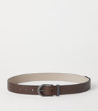 Brunello Cucinelli hammered calfskin belt (British brand)