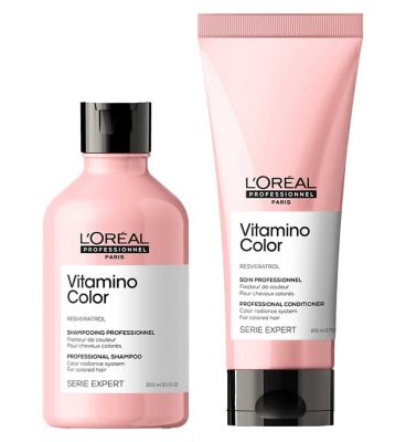 L'oréal Professionnel Serie Expert Vitamino Color Shampoo And Conditioner Duo For Coloured Hair GOODS Boots   