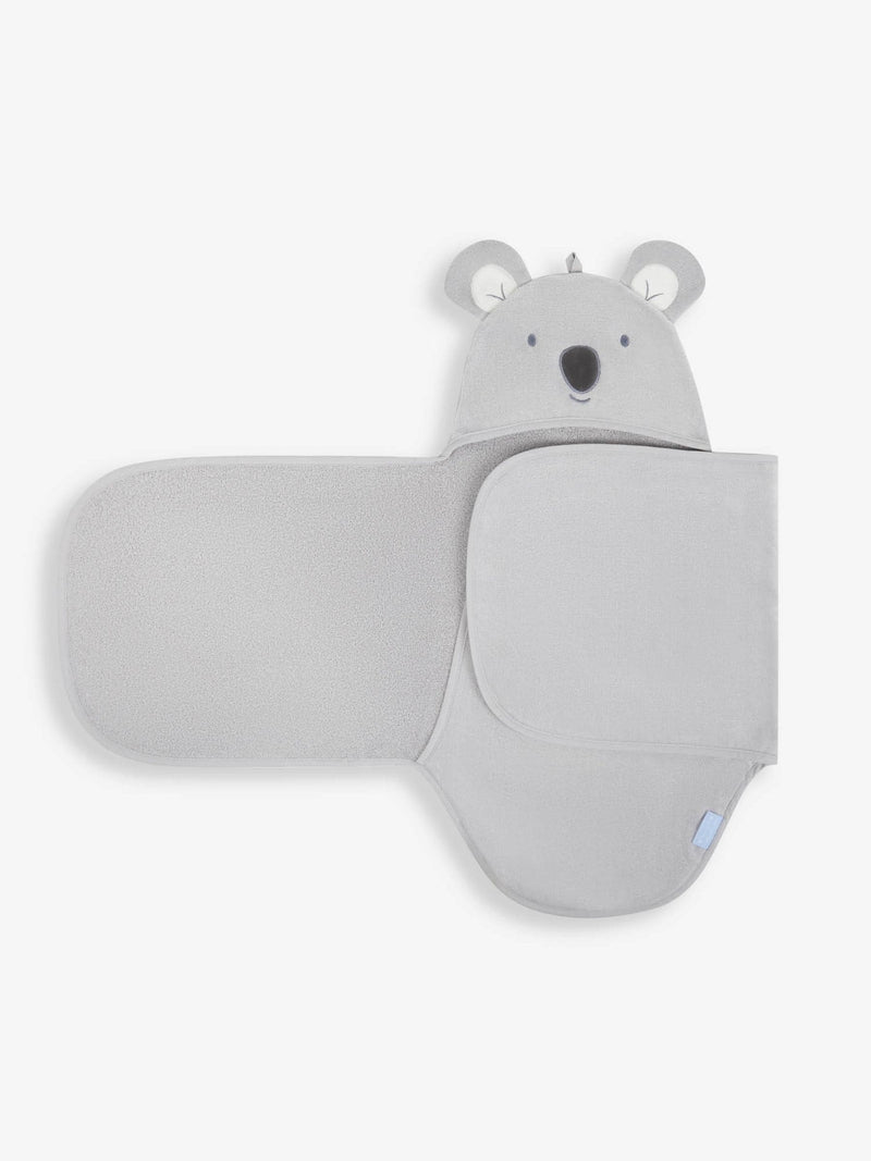 JoJo Maman Bébé Koala baby cuddler towel 60x105cm, imported from the UK